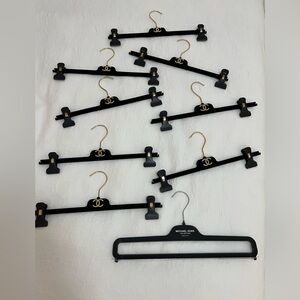 Chanel velvet authentic hangers. 8 pc
